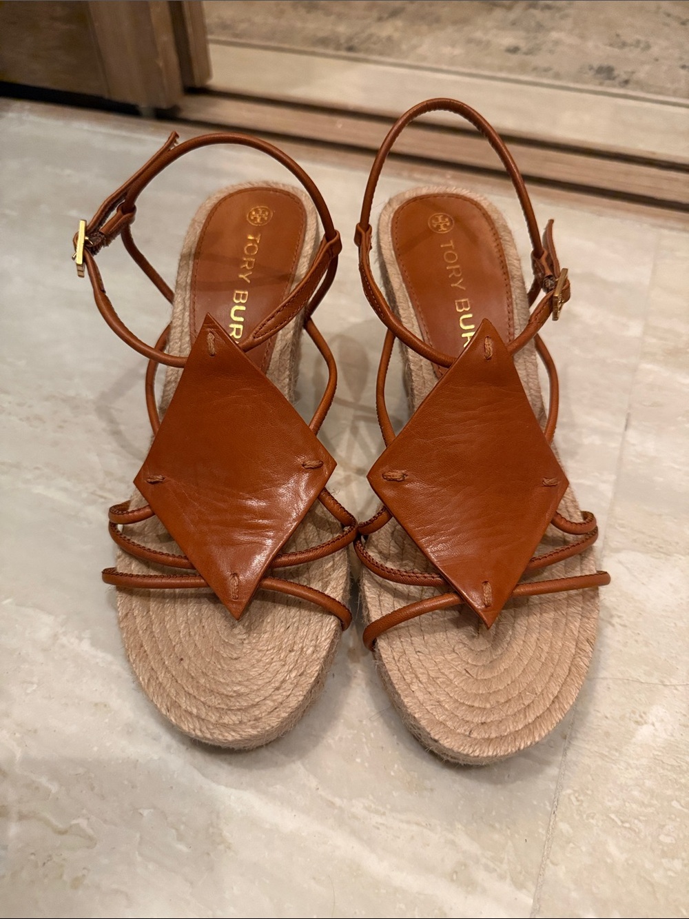 Tory Burch Espadrille Wedge Sandals